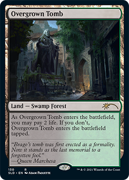 Overgrown Tomb [Secret Lair Drop Series] - Magic: The Gathering - Card Brawlers | Quebec | Canada |
