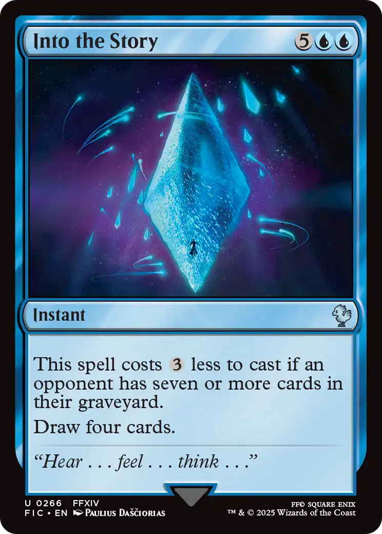 Into the Story [FINAL FANTASY Commander] - Magic: The Gathering - Card Brawlers | Quebec | Canada |