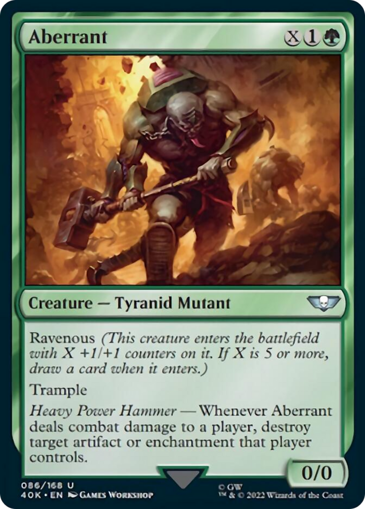 Aberrant (Surge Foil) [Warhammer 40,000] - Magic: The Gathering - Card Brawlers | Quebec | Canada |