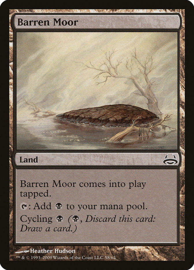 Barren Moor [Duel Decks: Divine vs. Demonic] - Magic: The Gathering - Card Brawlers | Quebec | Canada |