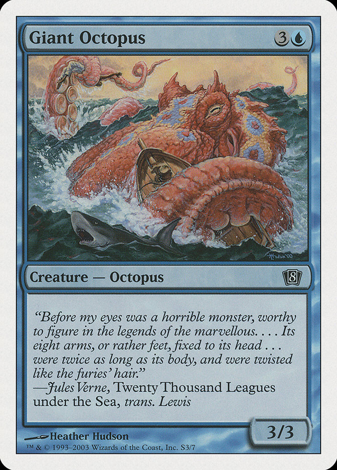 Giant Octopus [Eighth Edition] - Magic: The Gathering - Card Brawlers | Quebec | Canada |