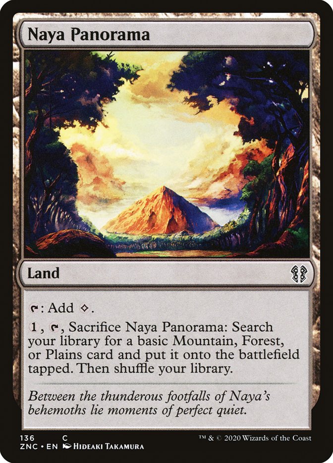 Naya Panorama [Zendikar Rising Commander] - Magic: The Gathering - Card Brawlers | Quebec | Canada |