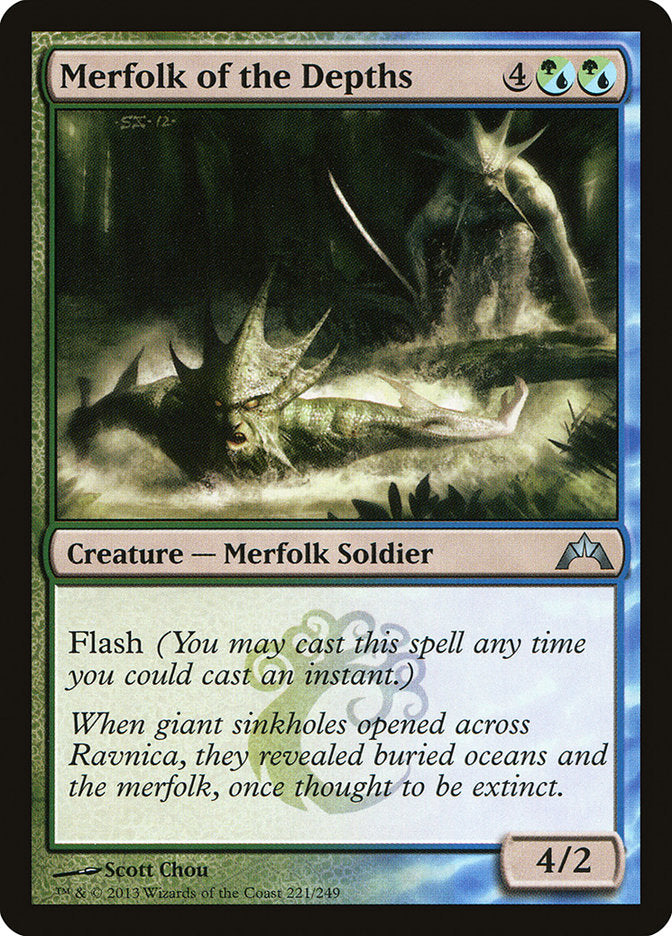 Merfolk of the Depths [Gatecrash] - Magic: The Gathering - Card Brawlers | Quebec | Canada |