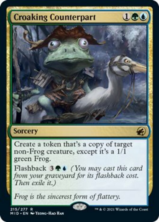 Croaking Counterpart [Innistrad: Midnight Hunt] - Magic: The Gathering - Card Brawlers | Quebec | Canada |