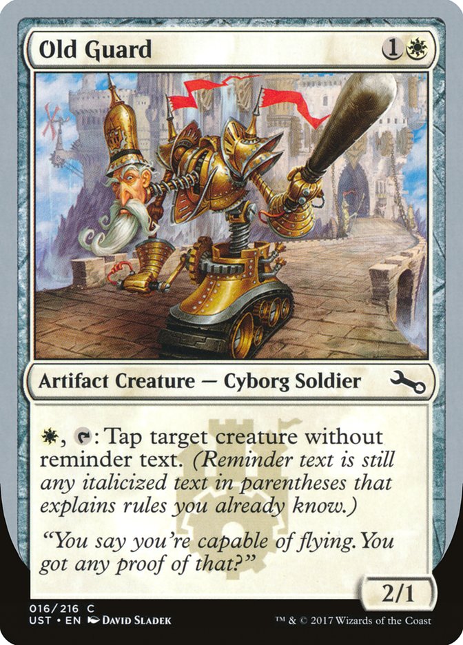 Old Guard [Unstable] - Magic: The Gathering - Card Brawlers | Quebec | Canada |