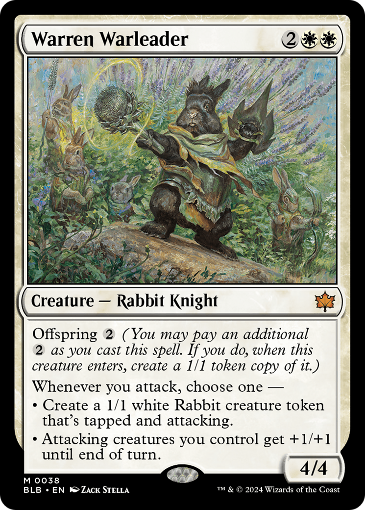 Warren Warleader [Bloomburrow] - Magic: The Gathering - Card Brawlers | Quebec | Canada |