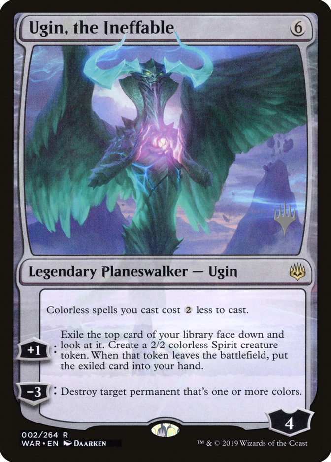 Ugin, the Ineffable (Promo Pack) [War of the Spark Promos] - Magic: The Gathering - Card Brawlers | Quebec | Canada |