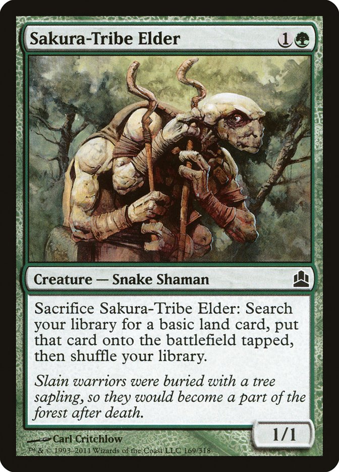 Sakura-Tribe Elder [Commander 2011] - Magic: The Gathering - Card Brawlers | Quebec | Canada |
