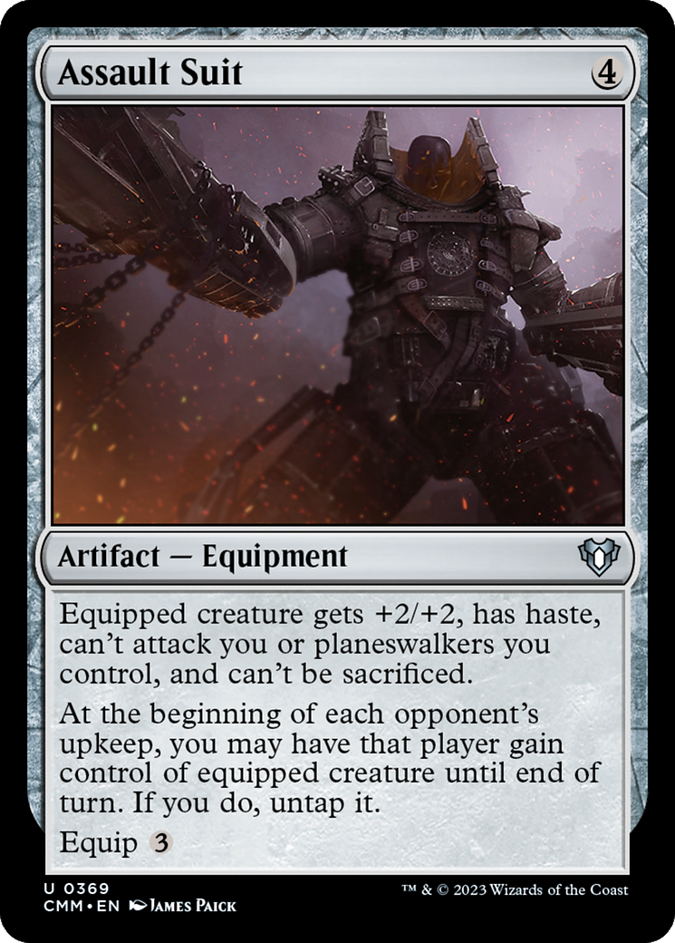 Assault Suit [Commander Masters] - Magic: The Gathering - Card Brawlers | Quebec | Canada |