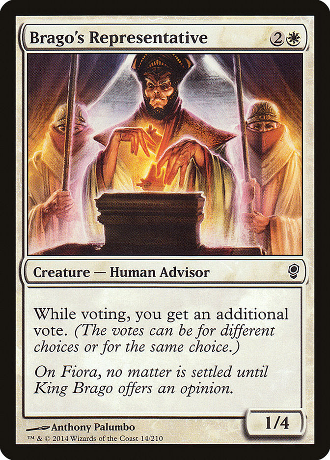 Brago's Representative [Conspiracy] - Magic: The Gathering - Card Brawlers | Quebec | Canada |