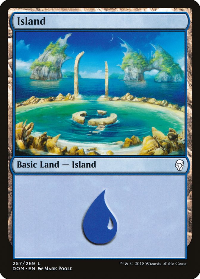Island (257) [Dominaria] - Magic: The Gathering - Card Brawlers | Quebec | Canada |