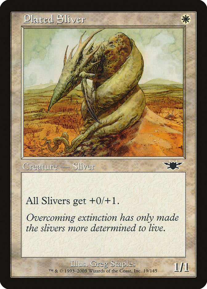 Plated Sliver [Legions] - Magic: The Gathering - Card Brawlers | Quebec | Canada |