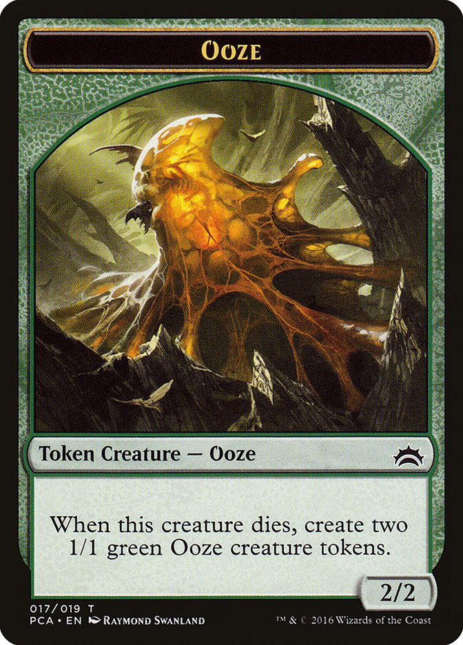 Ooze (016) // Ooze (017) Double-Sided Token [Planechase Anthology Tokens] - Magic: The Gathering - Card Brawlers | Quebec | Canada |