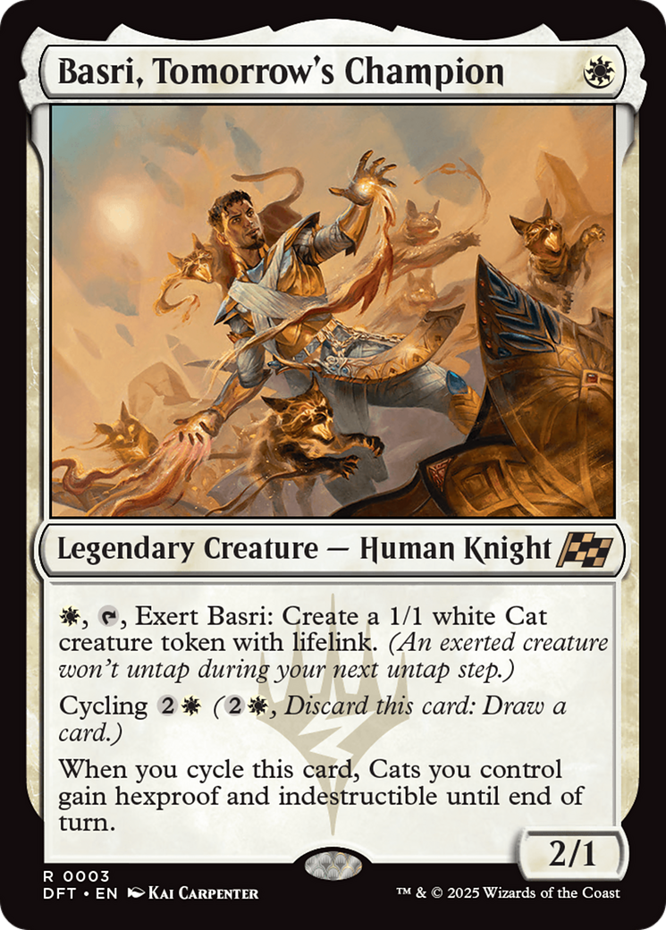 Basri, Tomorrow's Champion [Aetherdrift] - Magic: The Gathering - Card Brawlers | Quebec | Canada |