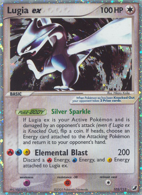 Lugia ex (105/115) [EX: Unseen Forces] - Pokémon - Card Brawlers | Quebec | Canada |