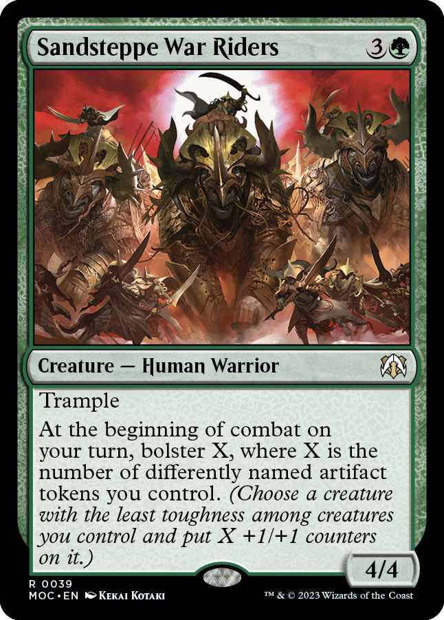 Sandsteppe War Riders [March of the Machine Commander] - Magic: The Gathering - Card Brawlers | Quebec | Canada |