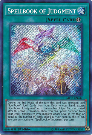 Spellbook of Judgment [MP14-EN039] Secret Rare - Yu-Gi-Oh! - Card Brawlers | Quebec | Canada |
