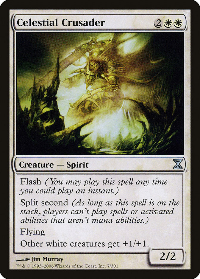 Celestial Crusader [Time Spiral] - Magic: The Gathering - Card Brawlers | Quebec | Canada |
