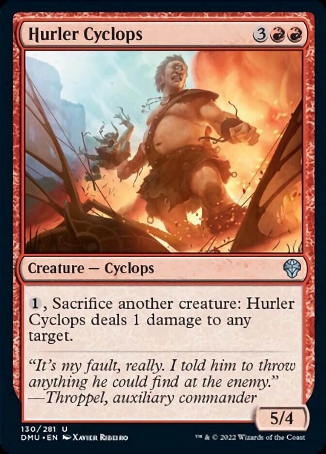 Hurler Cyclops [Dominaria United] - Magic: The Gathering - Card Brawlers | Quebec | Canada |