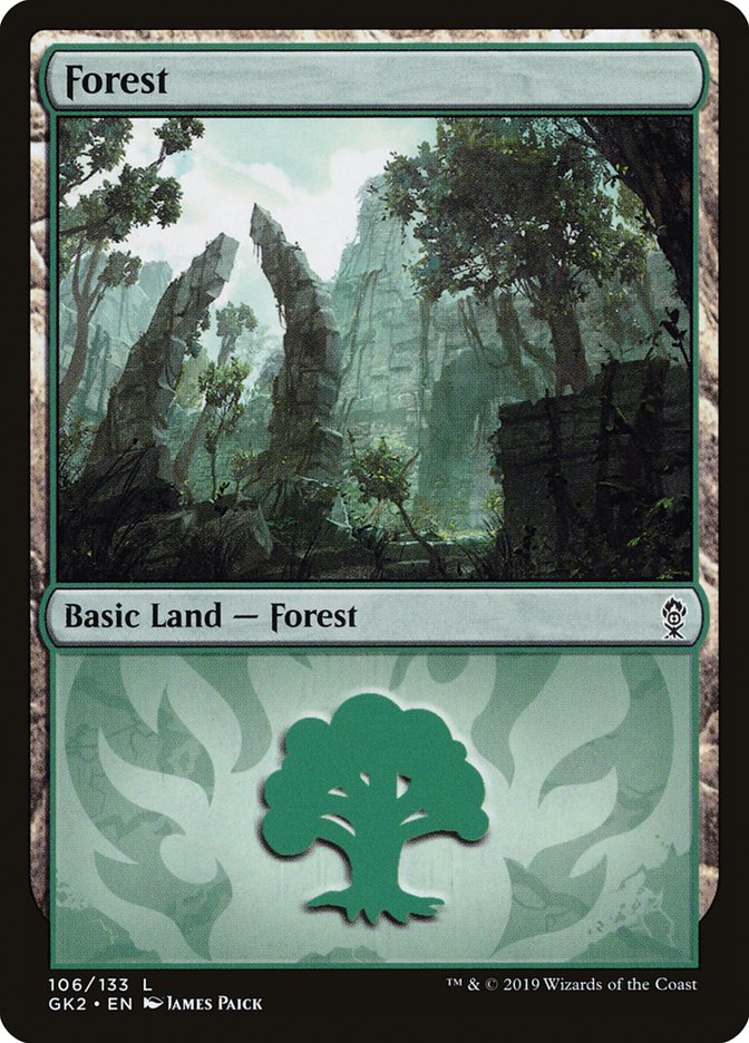 Forest (106) [Ravnica Allegiance Guild Kit] - Magic: The Gathering - Card Brawlers | Quebec | Canada |