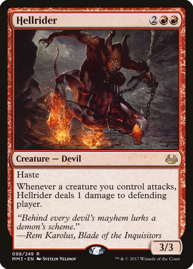 Hellrider [Modern Masters 2017] - Magic: The Gathering - Card Brawlers | Quebec | Canada |
