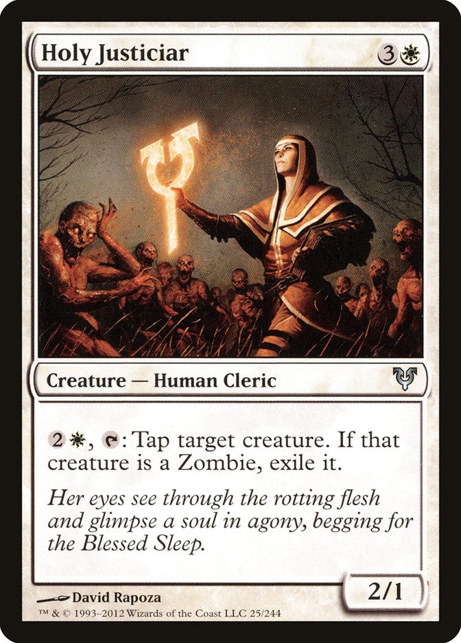 Holy Justiciar [Avacyn Restored] - Magic: The Gathering - Card Brawlers | Quebec | Canada |