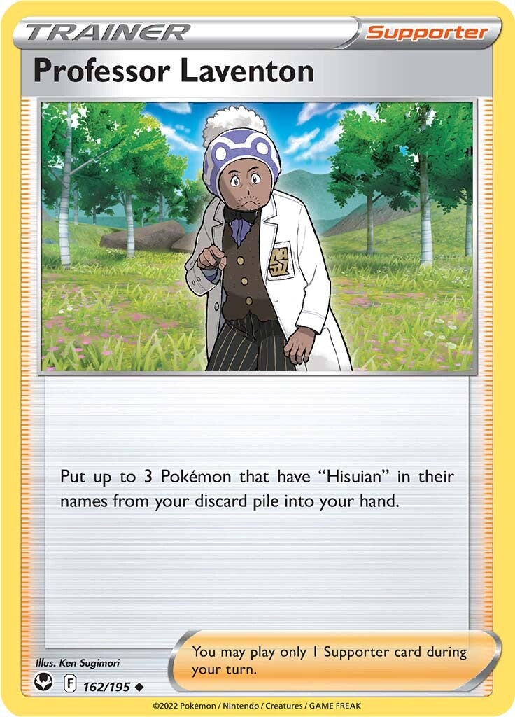 Professor Laventon (162/195) [Sword & Shield: Silver Tempest] - Pokémon - Card Brawlers | Quebec | Canada |
