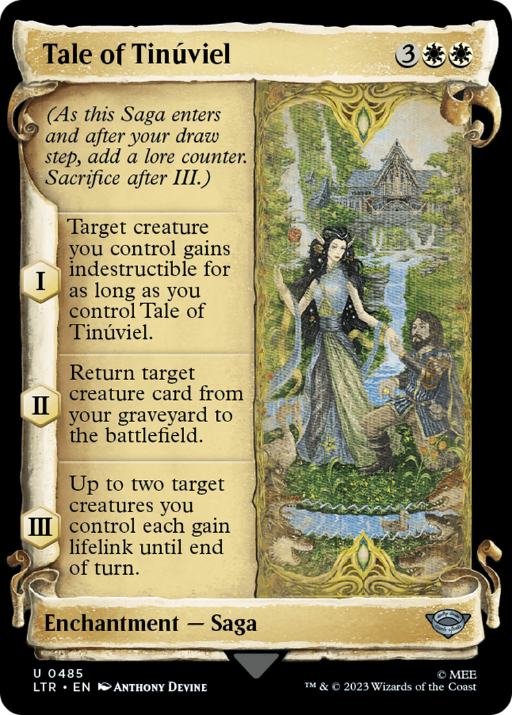 Tale of Tinuviel [The Lord of the Rings: Tales of Middle-Earth Showcase Scrolls] - Magic: The Gathering - Card Brawlers | Quebec | Canada |
