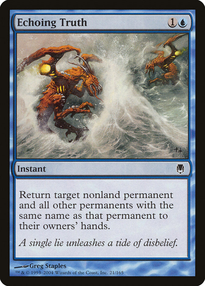 Echoing Truth [Darksteel] - Magic: The Gathering - Card Brawlers | Quebec | Canada |