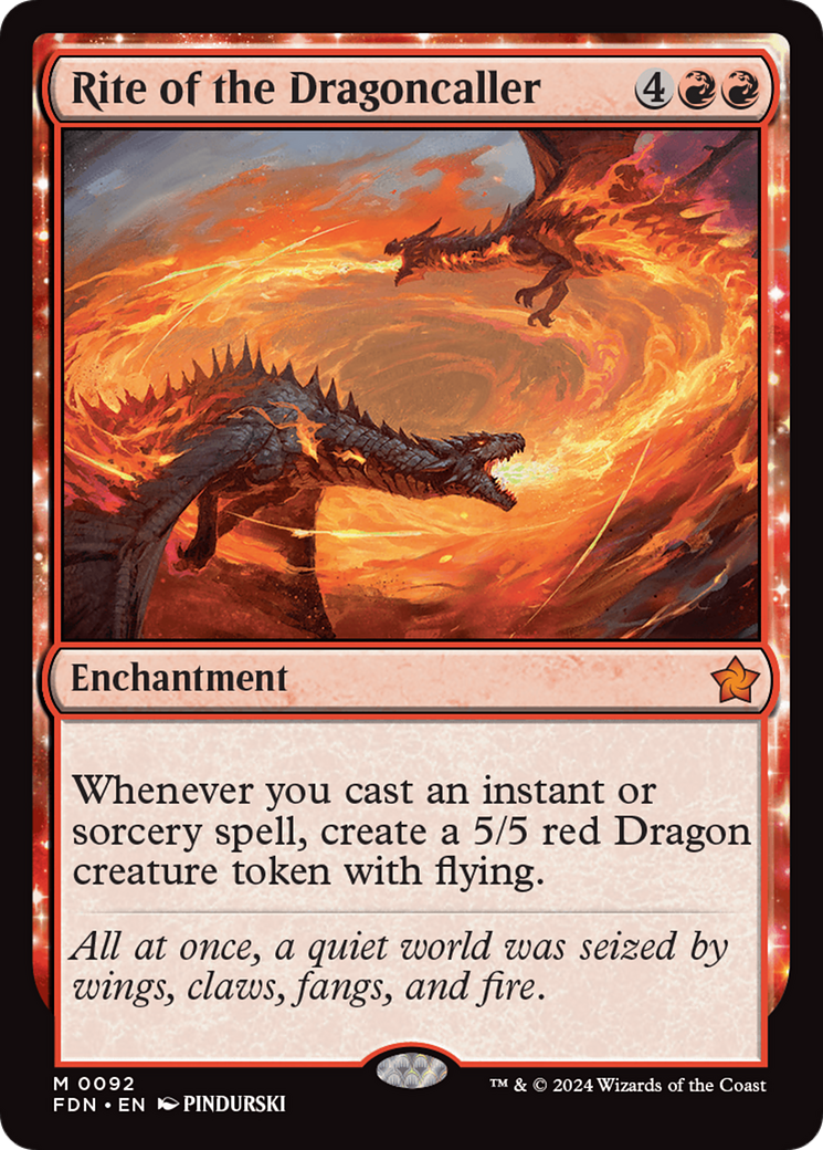 Rite of the Dragoncaller [Foundations] - Magic: The Gathering - Card Brawlers | Quebec | Canada |