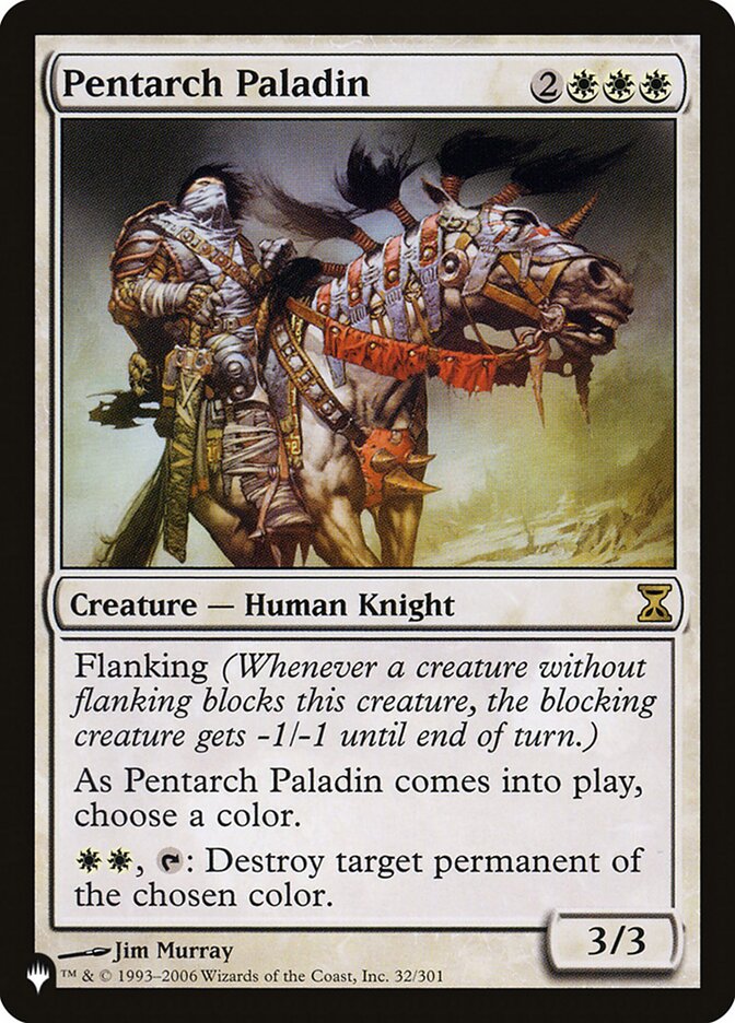 Pentarch Paladin [The List] - Magic: The Gathering - Card Brawlers | Quebec | Canada |