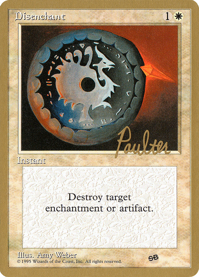 Disenchant (Preston Poulter) (SB) [Pro Tour Collector Set] - Magic: The Gathering - Card Brawlers | Quebec | Canada |