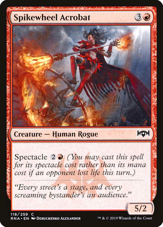 Spikewheel Acrobat [Ravnica Allegiance] - Magic: The Gathering - Card Brawlers | Quebec | Canada |