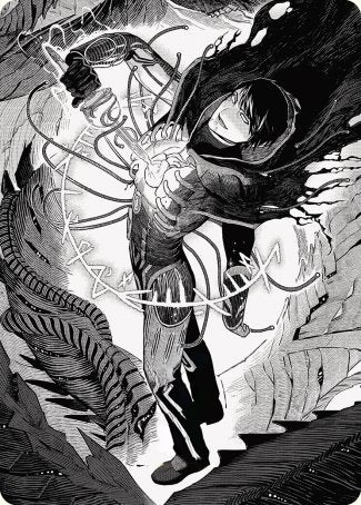 Jace, the Perfected Mind 2 Art Card [Phyrexia: All Will Be One Art Series] - Magic: The Gathering - Card Brawlers | Quebec | Canada |