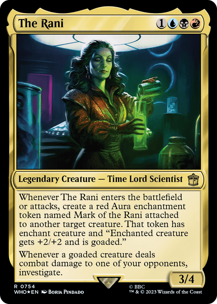 The Rani (Surge Foil) [Doctor Who] - Magic: The Gathering - Card Brawlers | Quebec | Canada |