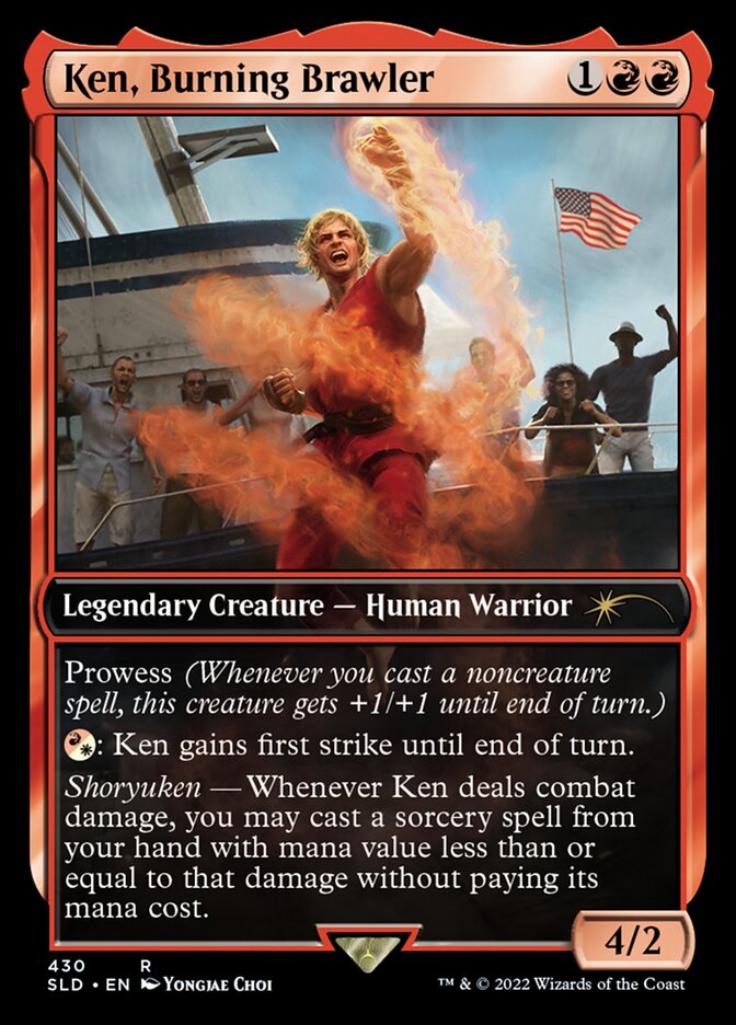 Ken, Burning Brawler [Secret Lair Drop Series] - Magic: The Gathering - Card Brawlers | Quebec | Canada |