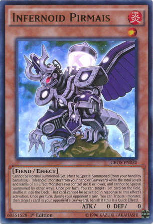 Infernoid Pirmais [CROS-EN030] Ultra Rare - Yu-Gi-Oh! - Card Brawlers | Quebec | Canada |