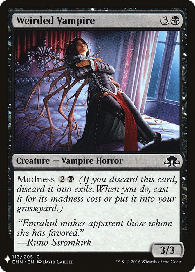 Weirded Vampire [Mystery Booster] - Magic: The Gathering - Card Brawlers | Quebec | Canada |