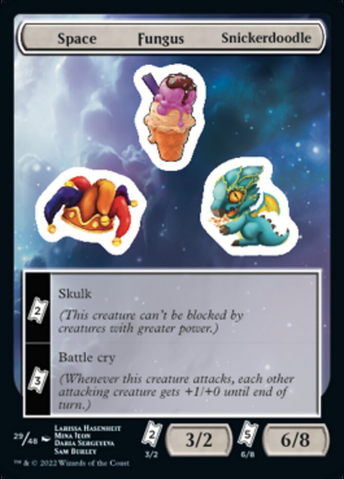 Space Fungus Snickerdoodle [Unfinity Stickers] - Magic: The Gathering - Card Brawlers | Quebec | Canada |