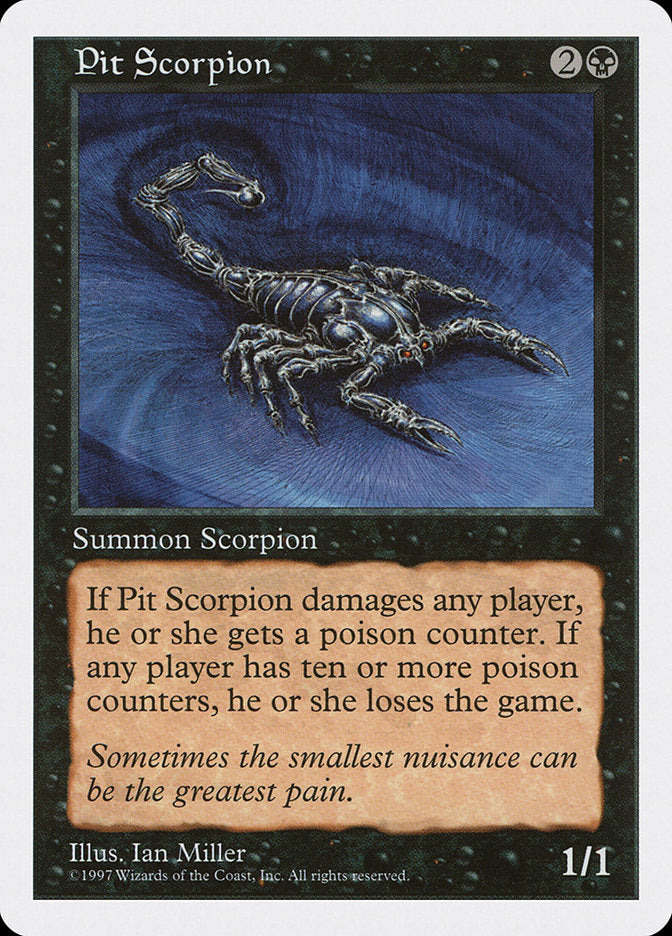 Pit Scorpion [Fifth Edition] - Magic: The Gathering - Card Brawlers | Quebec | Canada |