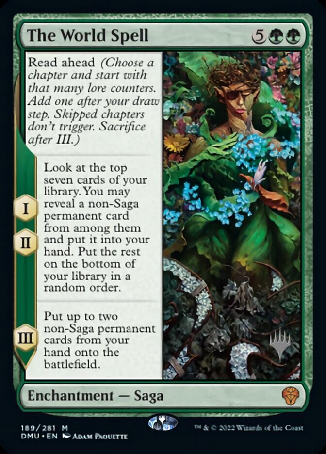 The World Spell (Promo Pack) [Dominaria United Promos] - Magic: The Gathering - Card Brawlers | Quebec | Canada |