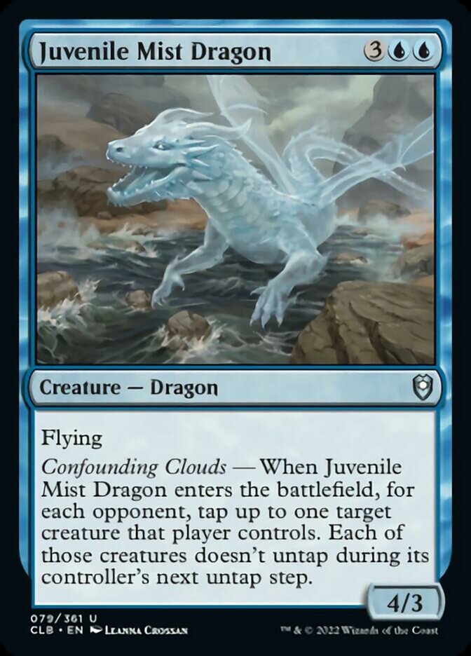 Juvenile Mist Dragon [Commander Legends: Battle for Baldur's Gate] - Magic: The Gathering - Card Brawlers | Quebec | Canada |