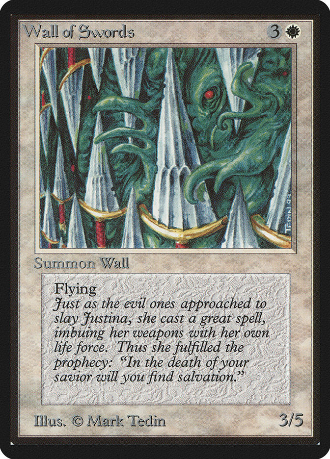 Wall of Swords [Beta Edition] - Magic: The Gathering - Card Brawlers | Quebec | Canada |