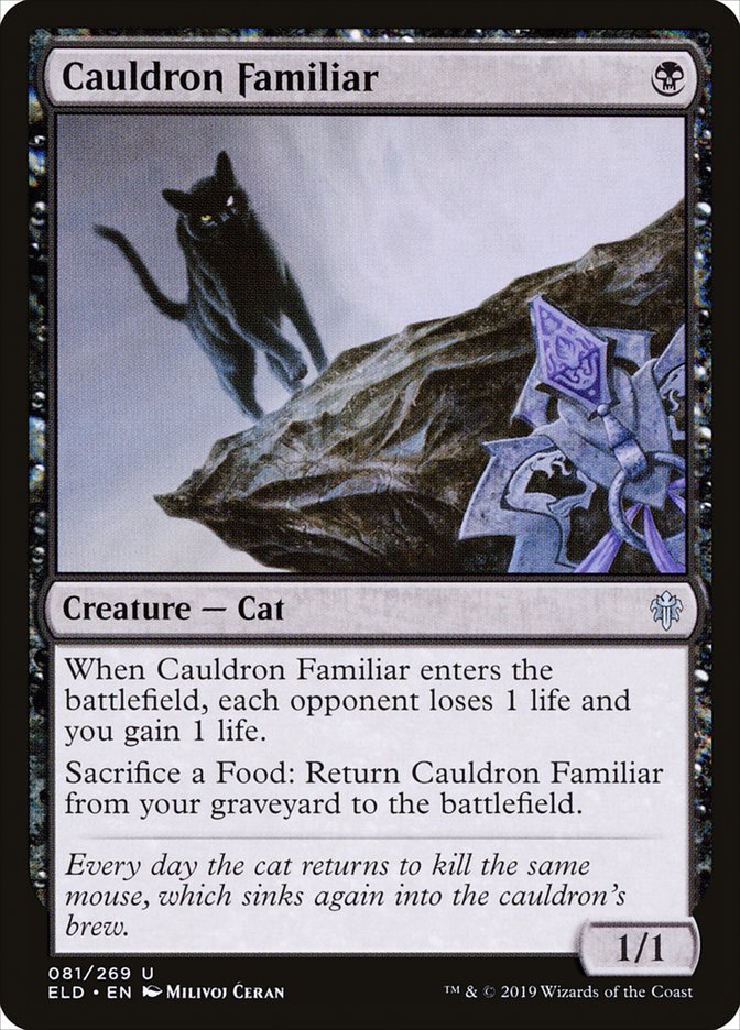 Cauldron Familiar [Throne of Eldraine] - Magic: The Gathering - Card Brawlers | Quebec | Canada |