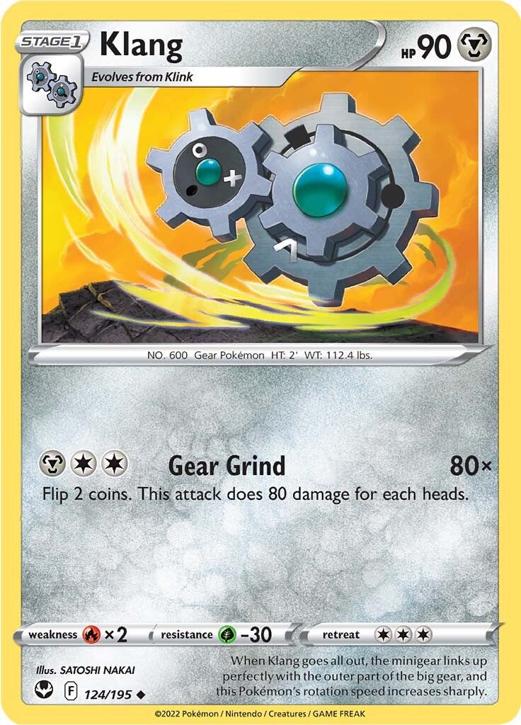 Klang (124/195) [Sword & Shield: Silver Tempest] - Pokémon - Card Brawlers | Quebec | Canada |