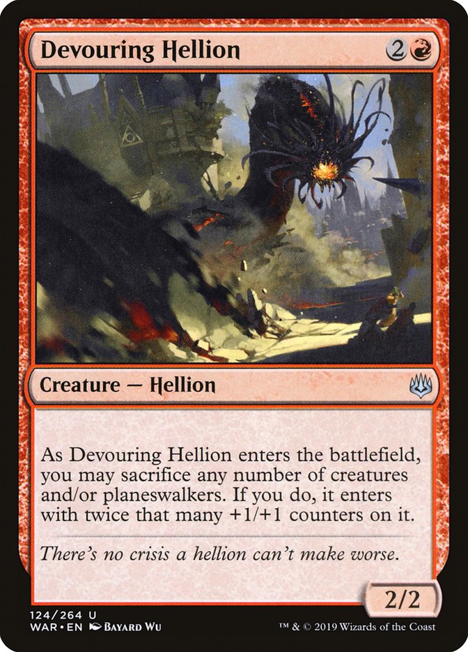 Devouring Hellion [War of the Spark] - Magic: The Gathering - Card Brawlers | Quebec | Canada |