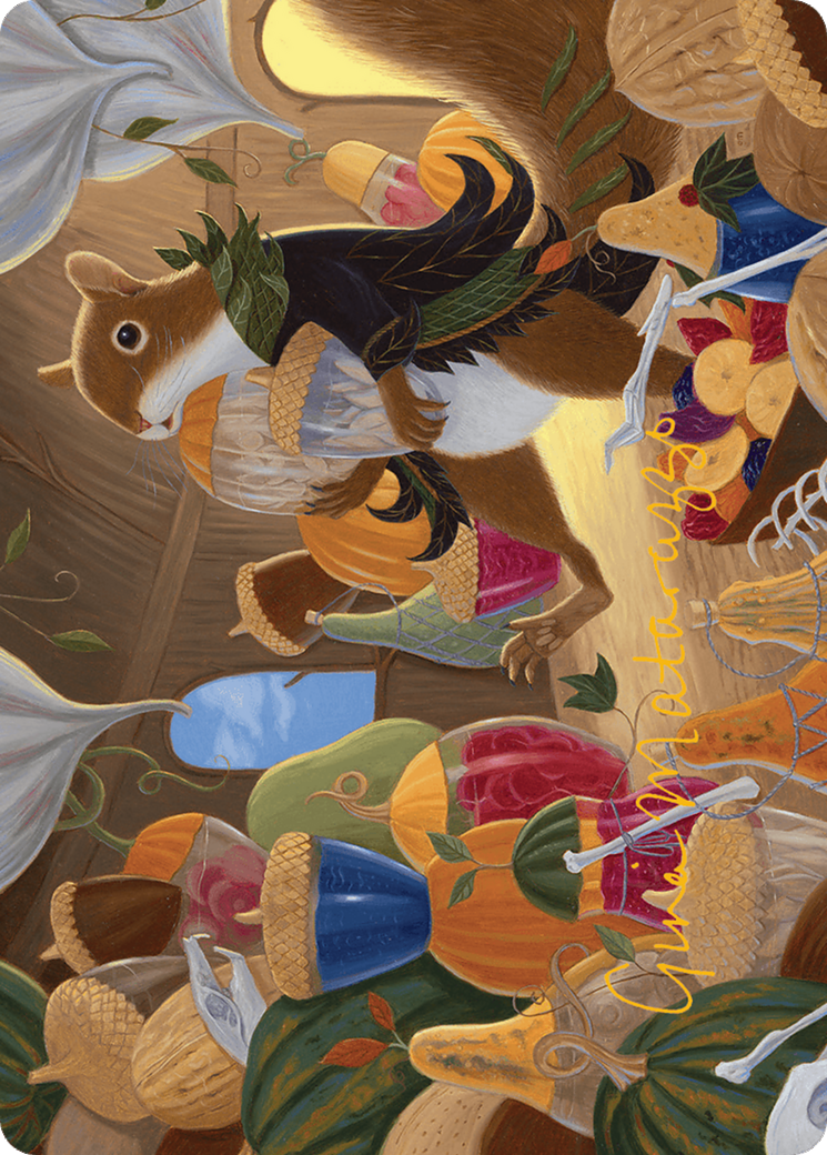Stocking the Pantry Art Card (Gold-Stamped Signature) [Bloomburrow Art Series] - Magic: The Gathering - Card Brawlers | Quebec | Canada |
