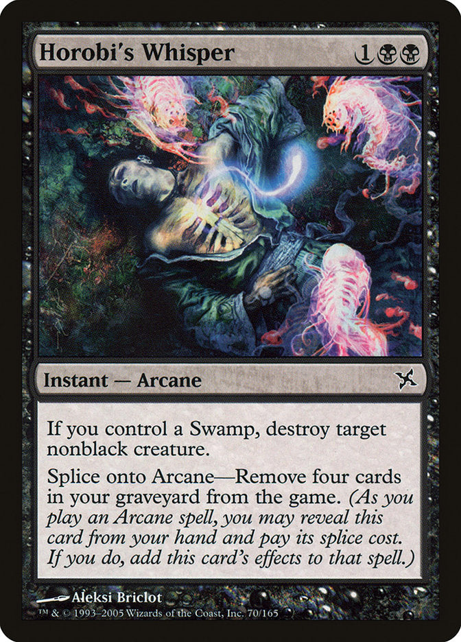 Horobi's Whisper [Betrayers of Kamigawa] - Magic: The Gathering - Card Brawlers | Quebec | Canada |