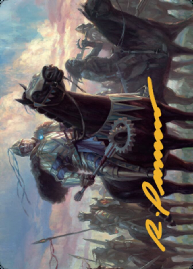 Shanid, Sleepers' Scourge Art Card (Gold-Stamped Signature) [Dominaria United Art Series] - Magic: The Gathering - Card Brawlers | Quebec | Canada |