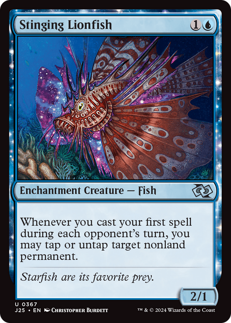 Stinging Lionfish [Foundations Jumpstart] - Magic: The Gathering - Card Brawlers | Quebec | Canada |